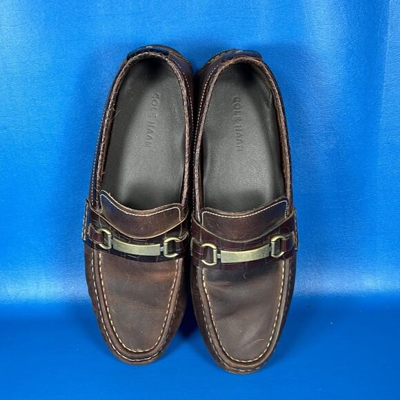Cole Haan Somerset Bit II - Brown Leather - 9.5